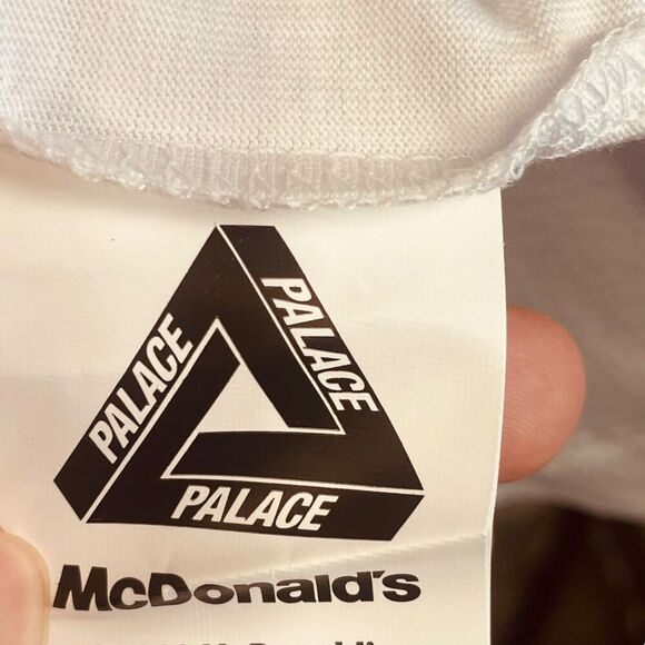 Palace McDonald's Graphic Short Sleeve Tee Shirt - Picture 10 of 11